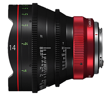 Cinema EOS Lenses - CN-R14mm T3.1 L F - Canon Hong Kong